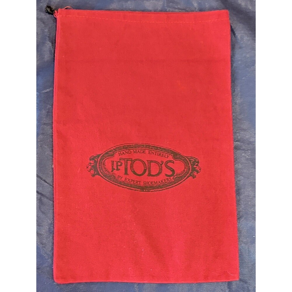 Tod's Dustcover For Shoes -- Approx 9x14" -- Drawstring